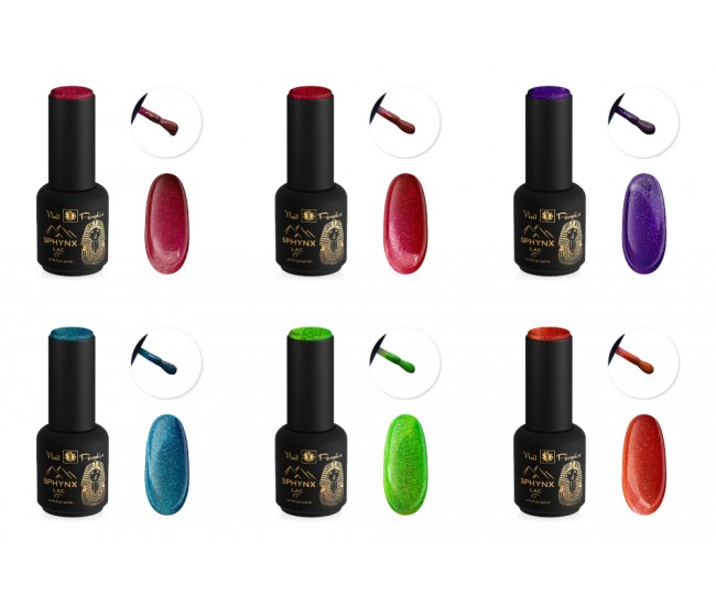 SPHYNX Lac Cat Eye Gel Polish Collection - Tabby Twilight 60ml